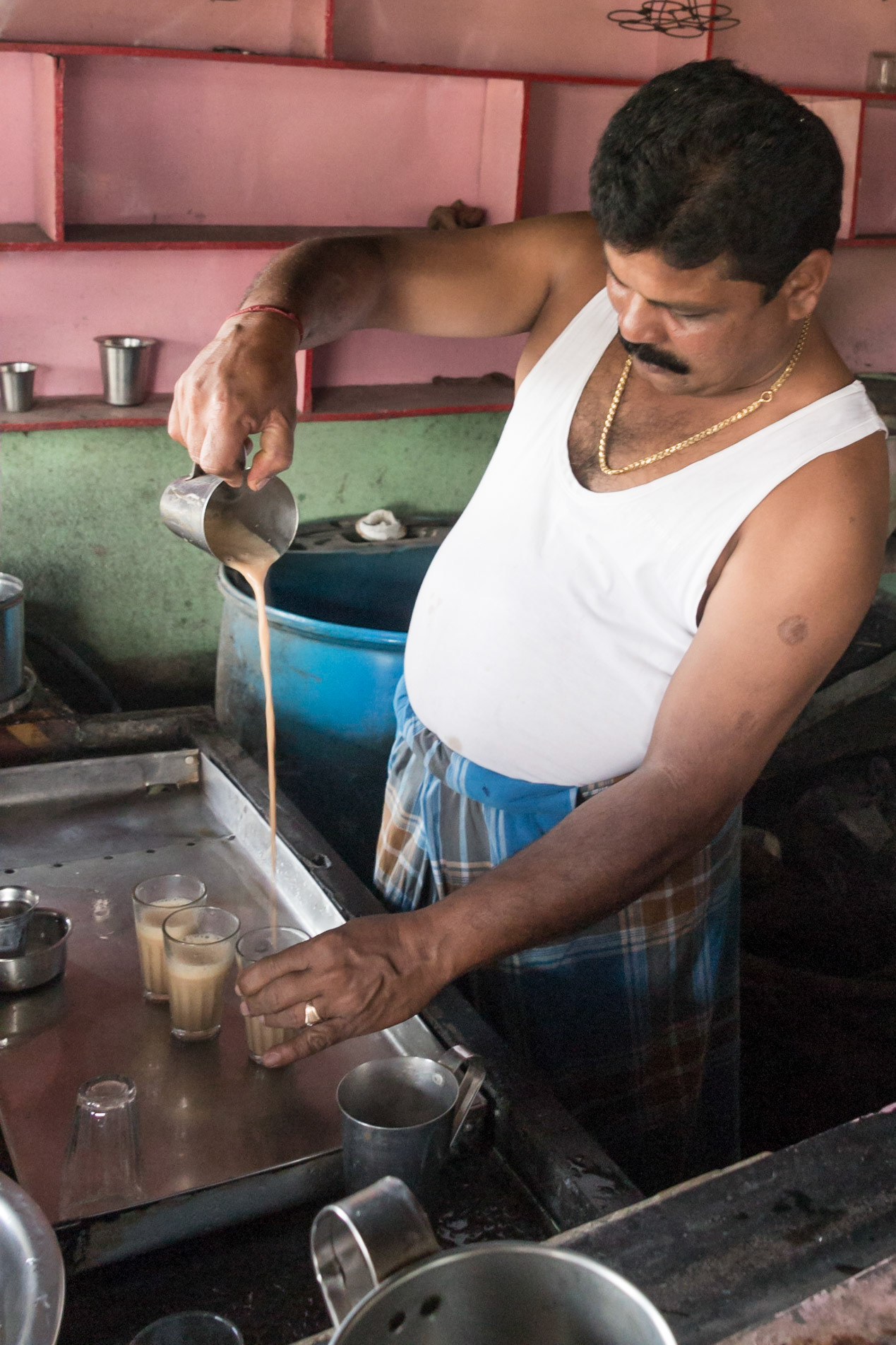 In the country around Cardamom House and in the village of Atthur