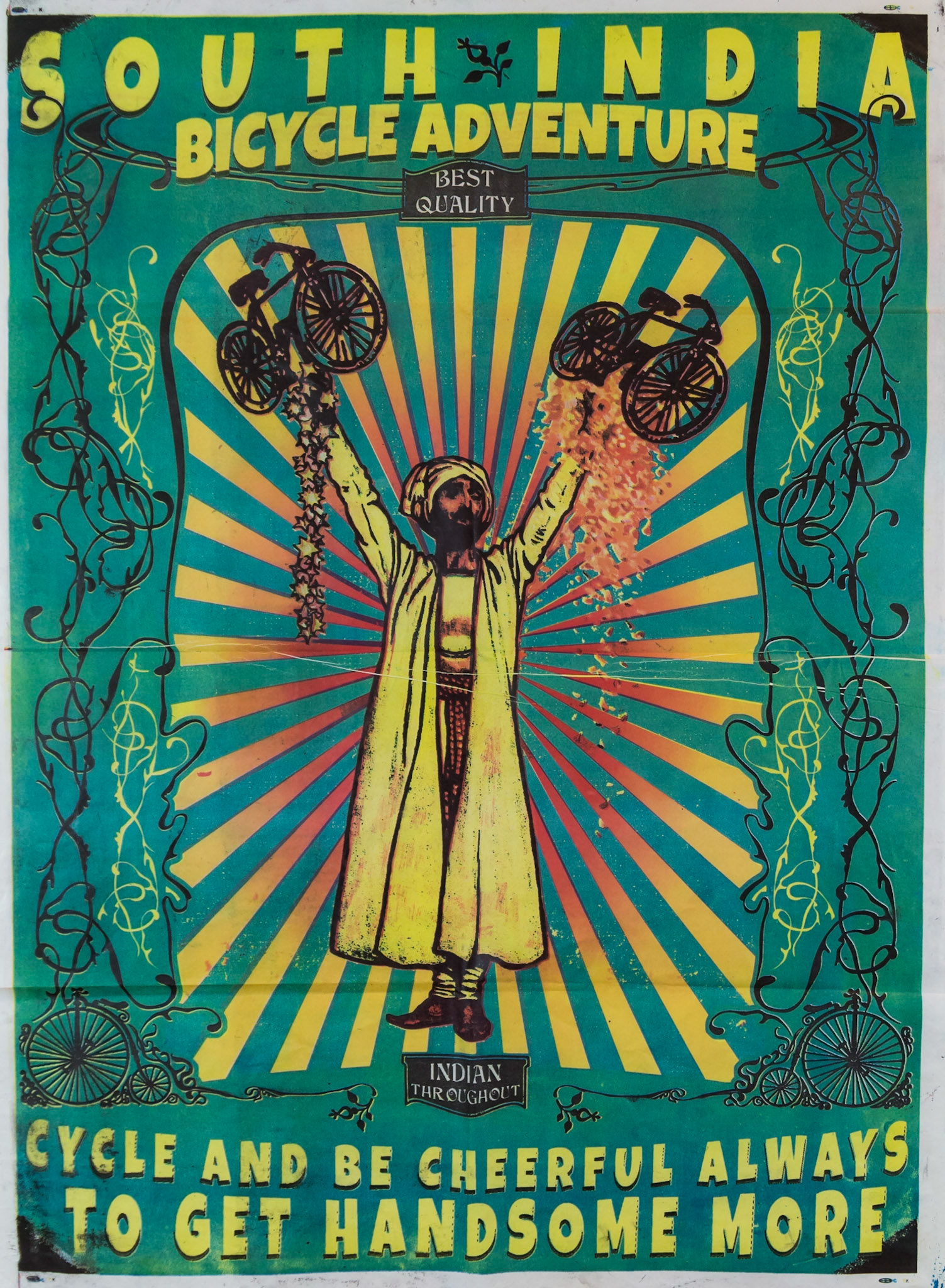 Dave's South India Bicycle Adventure Poster
