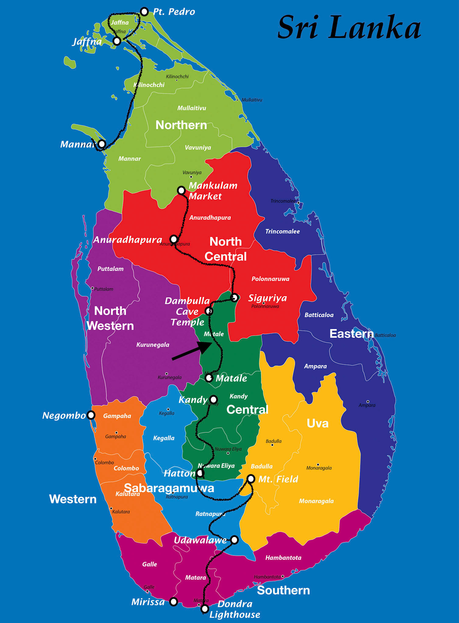 Sri Lanka Bicycle Adventure, January 2020