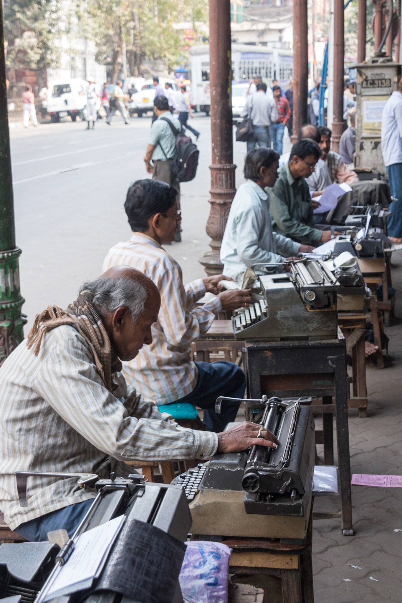 On the streets of Kolkata