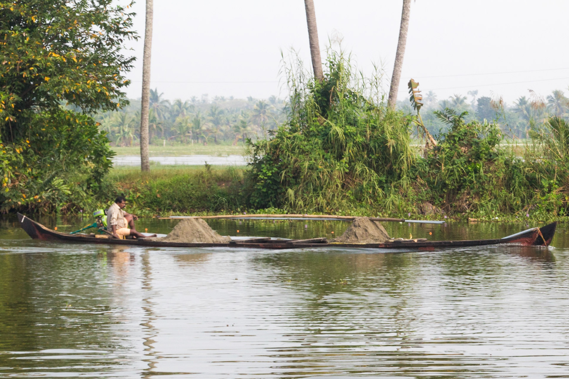 In the Kerala Backwaters and Fort Kochi