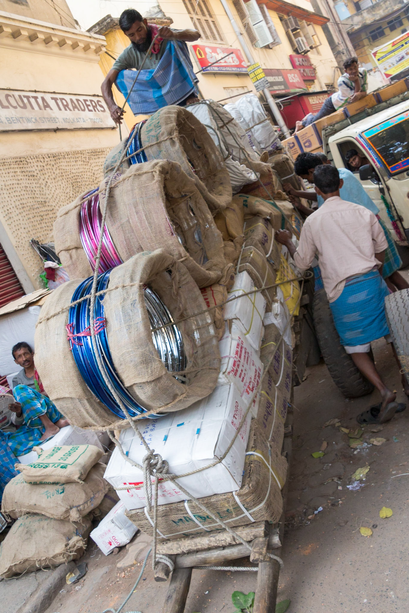 On the streets of Kolkata