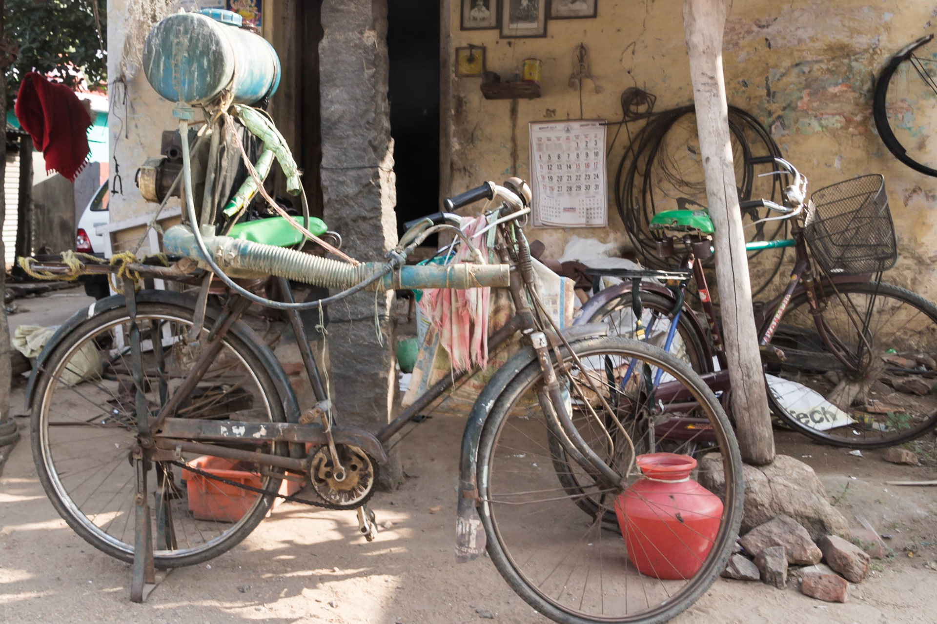 In the country around Cardamom House and in the village of Atthur