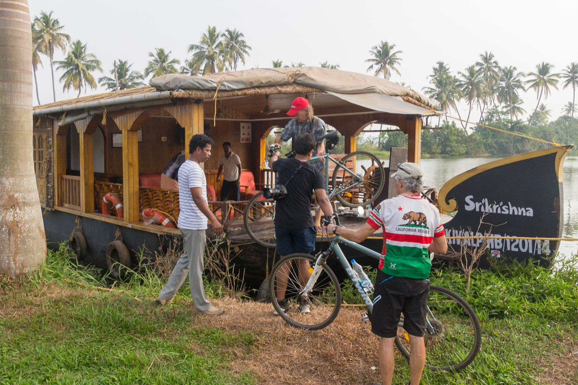 In the Kerala Backwaters and Fort Kochi
