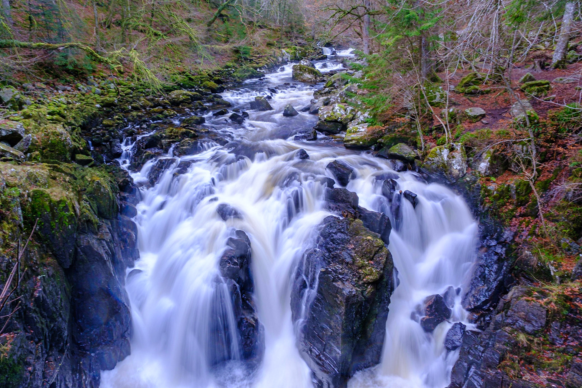 The Black Linn Falls
