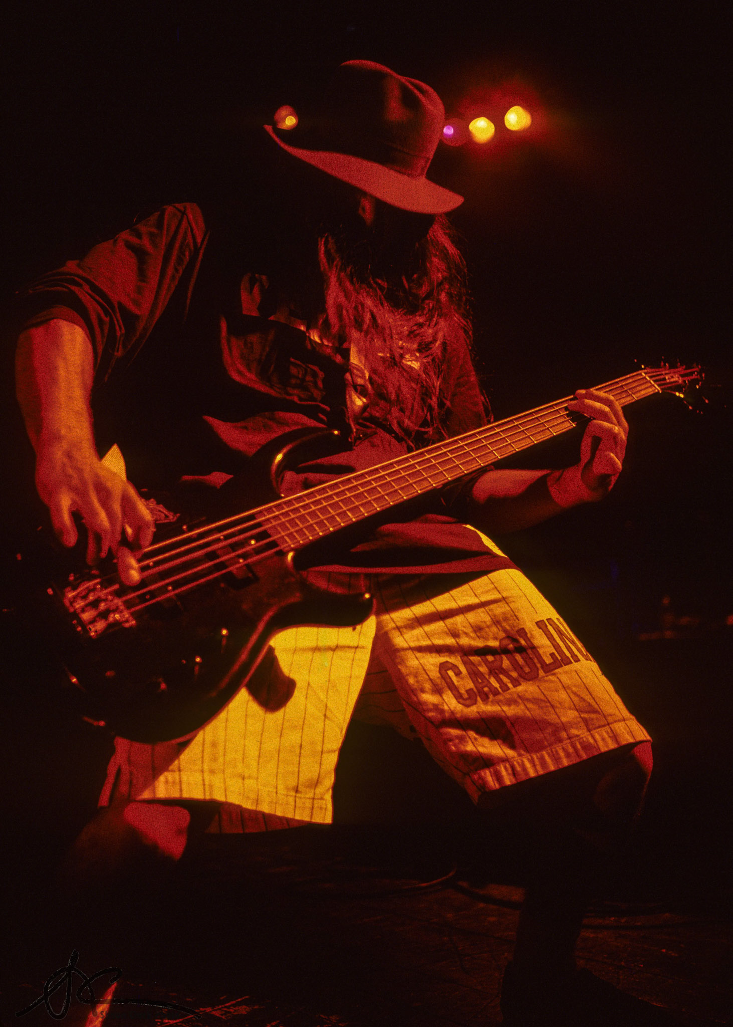 Dallas, Texas - November 1991: Robert Trujillo of Infectious Grooves (Photo: Shaun Clark).
