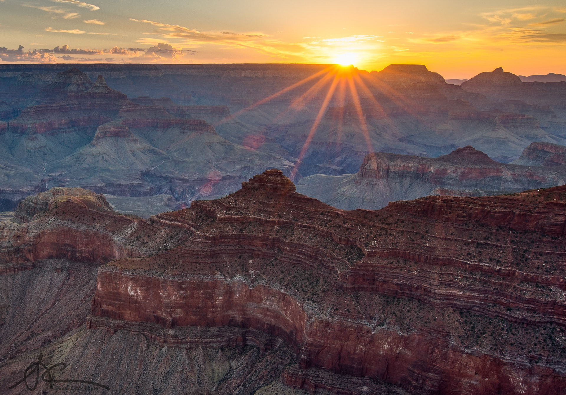 Sunrise - Grand Canyon, Arizona -- July 2013