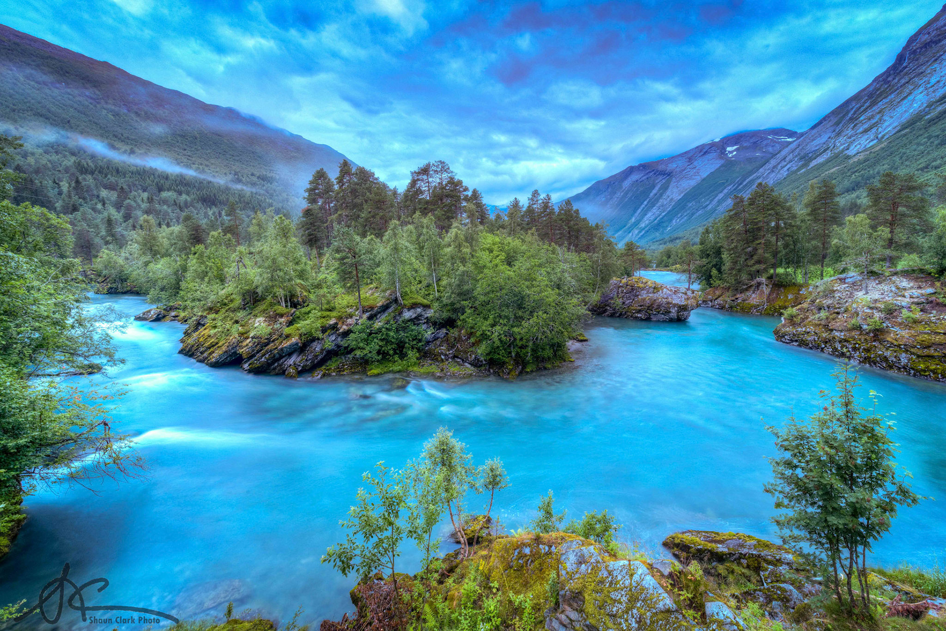Valldal, Norway - July 2019
