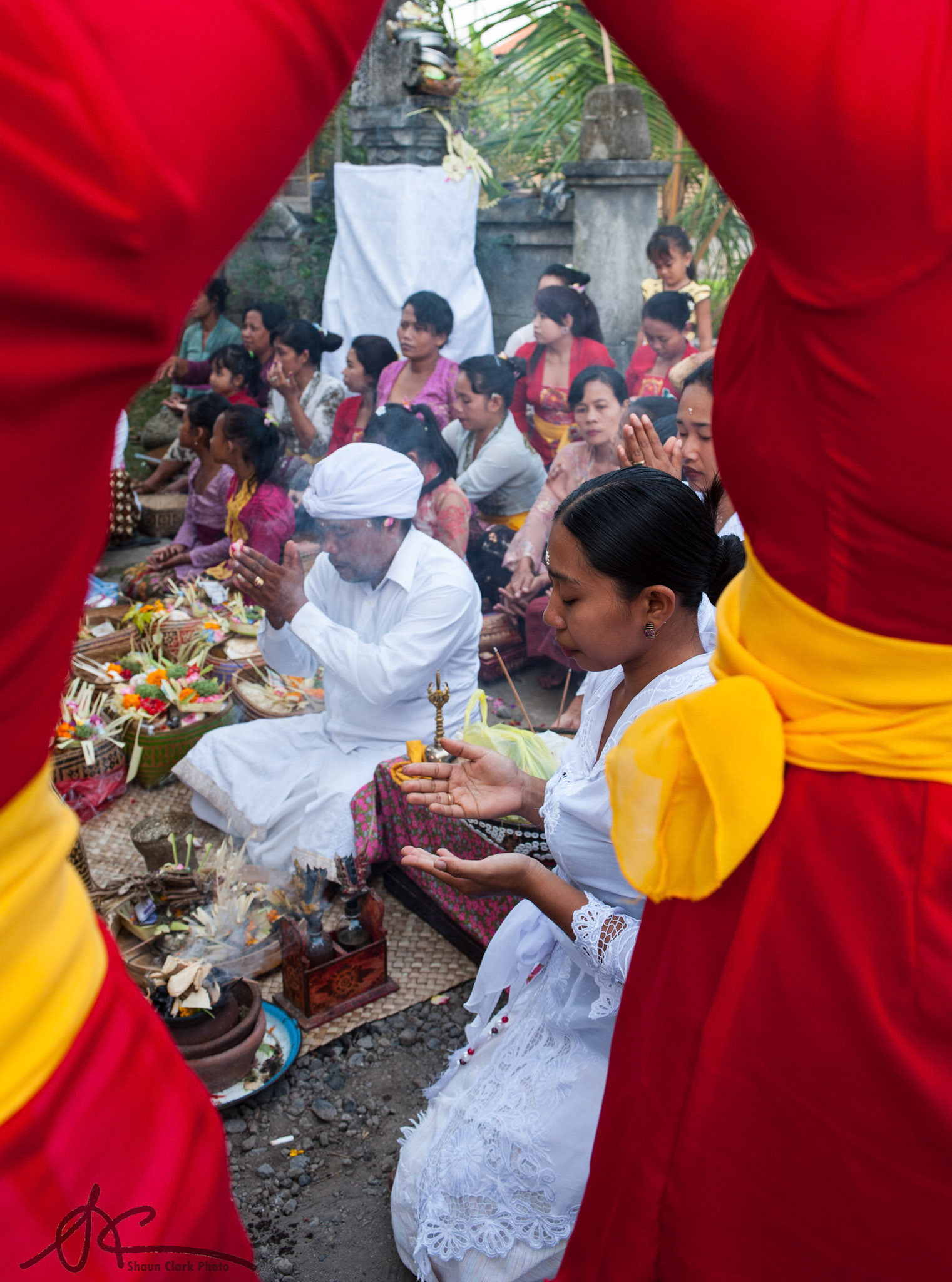 Prayer Time - Bali, Indonesia - September 2012