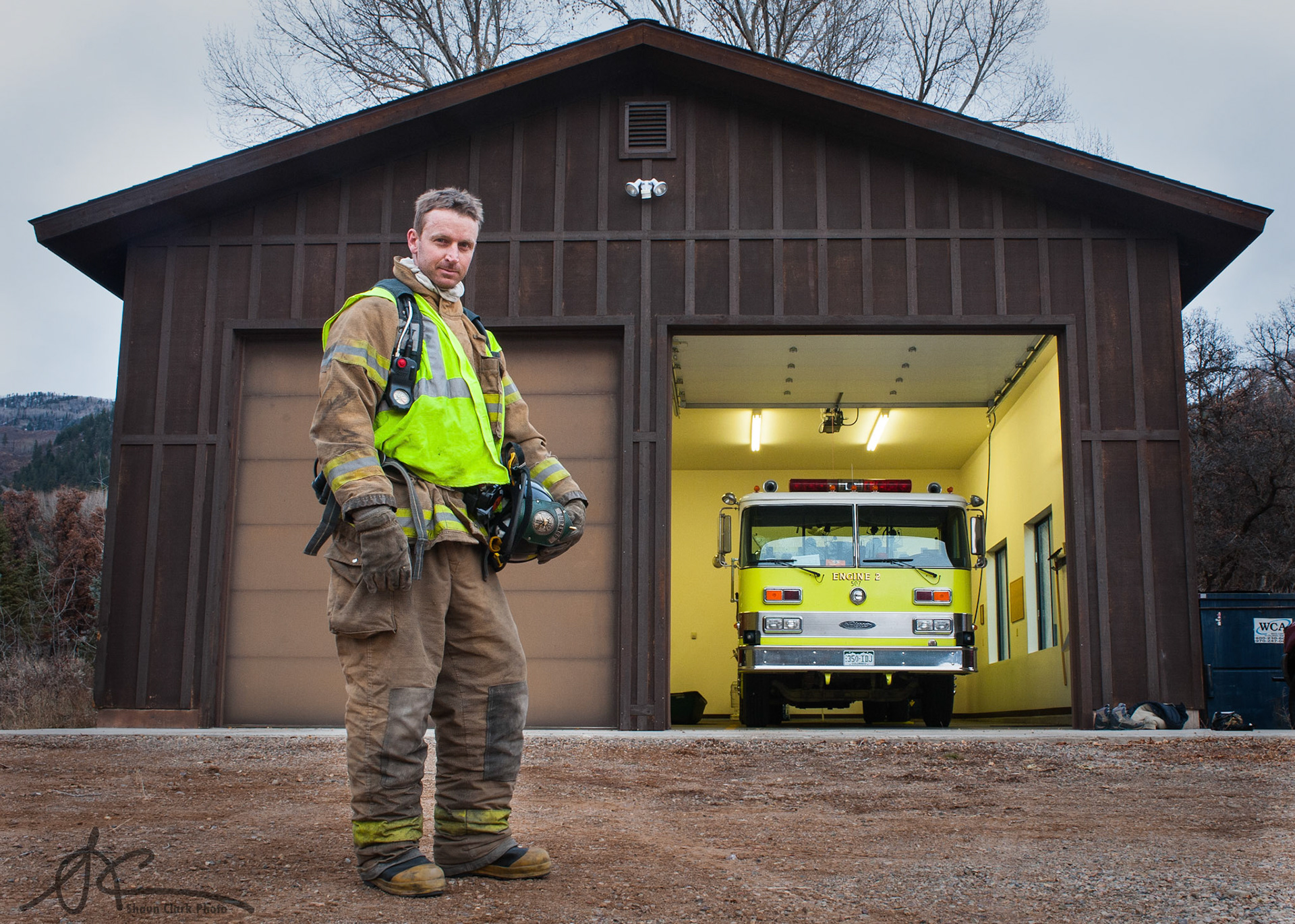Volunteer Firefighter -- Durango, Colorado -- December 2012