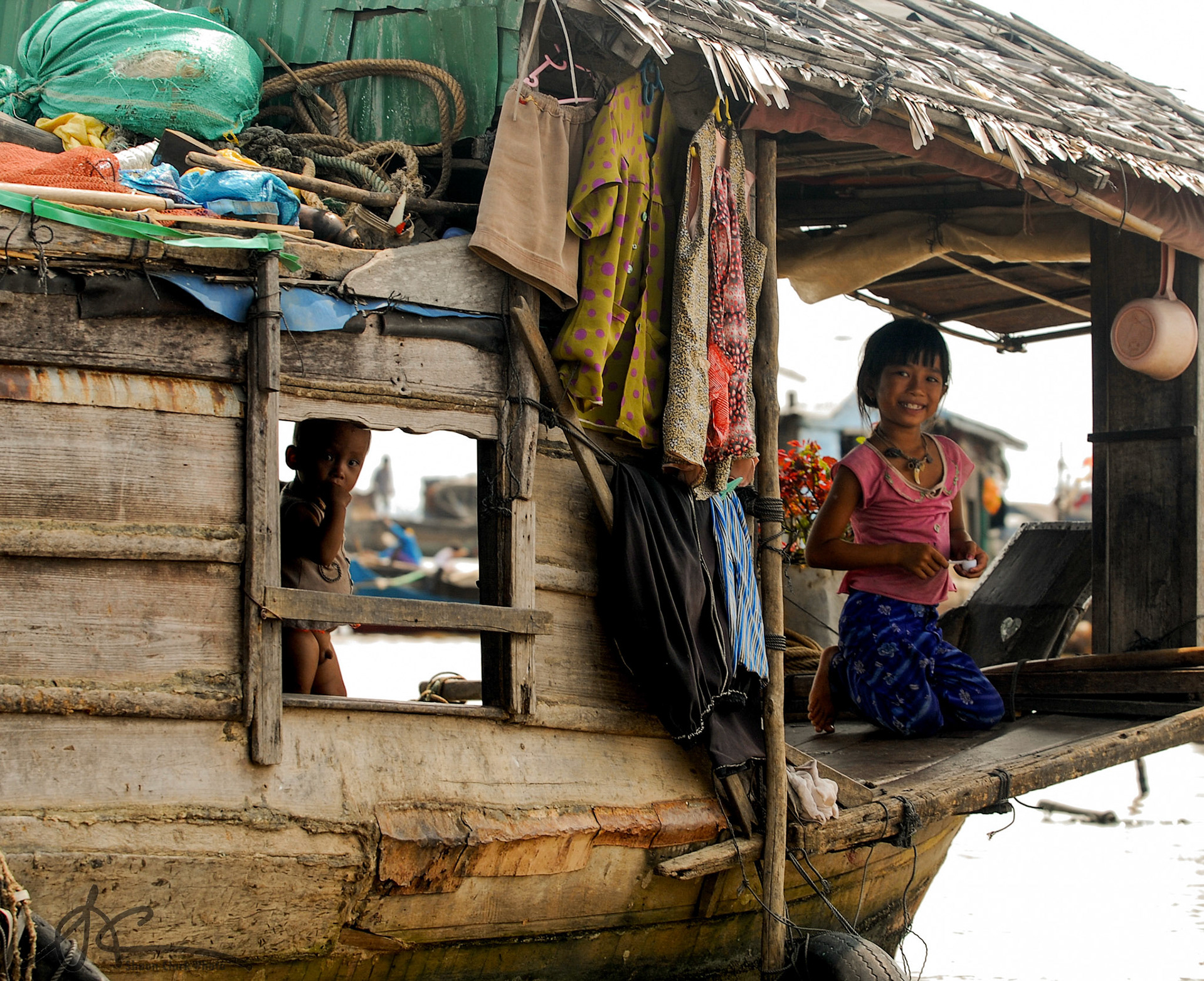 Floating Village - Tonle Sap Lake, Cambodia - March 2007