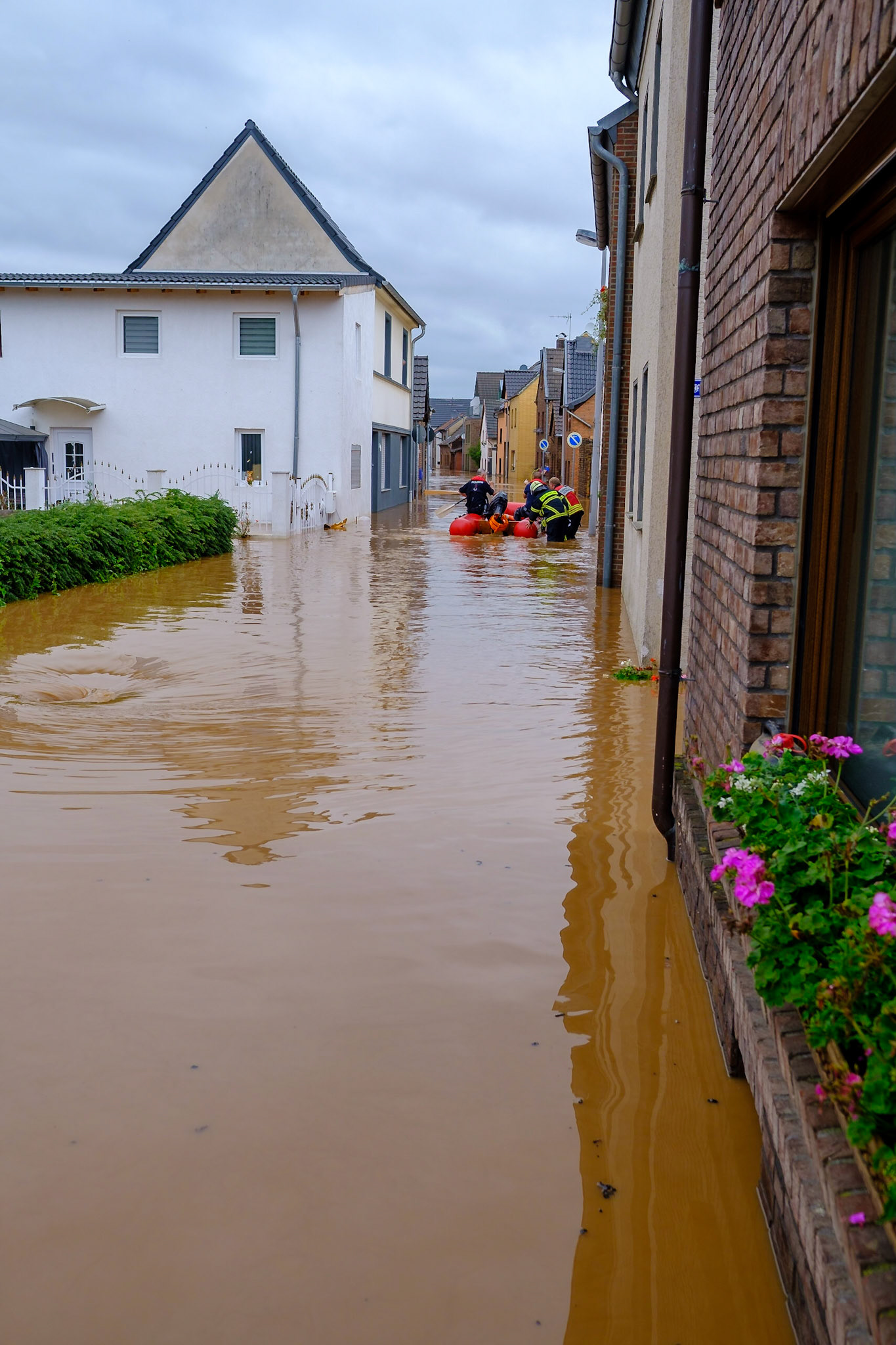 Hochwasser in Erftstadt 2021
