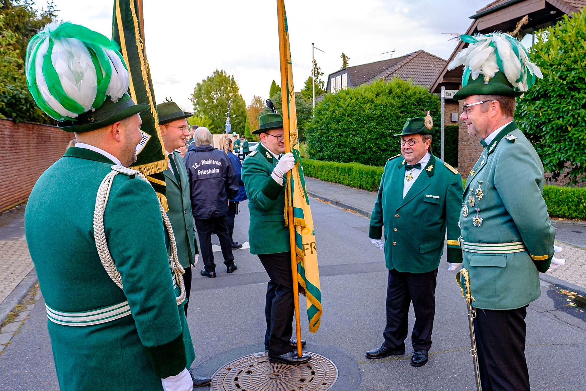 St. Sebastianus Schützenbruderschaft Friesheim ernenn Hans-Peter Nolden die Ehrenpräsidentschaft der Schützenbruderschaft.