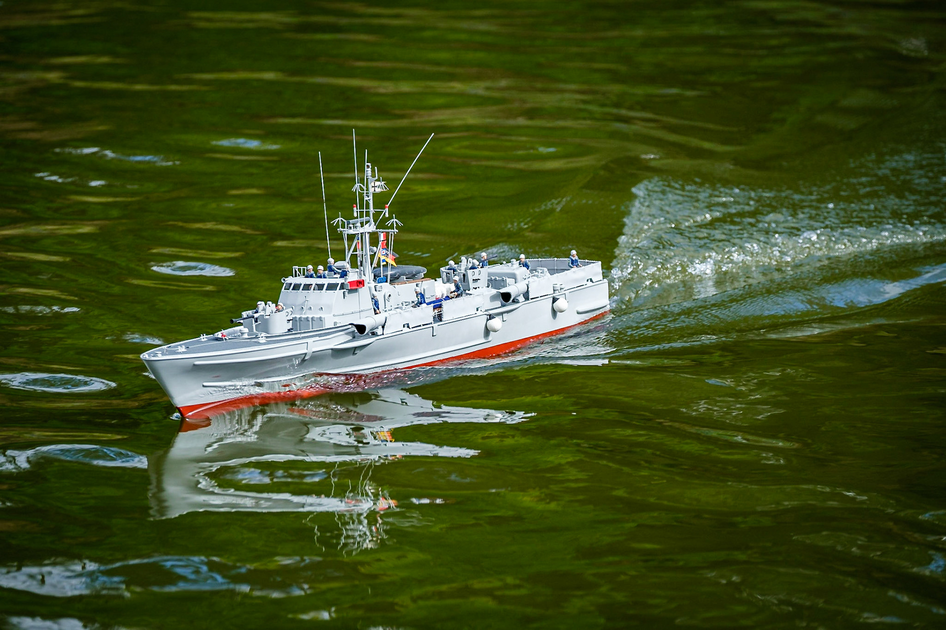 Shippern auf dem Uelfebad