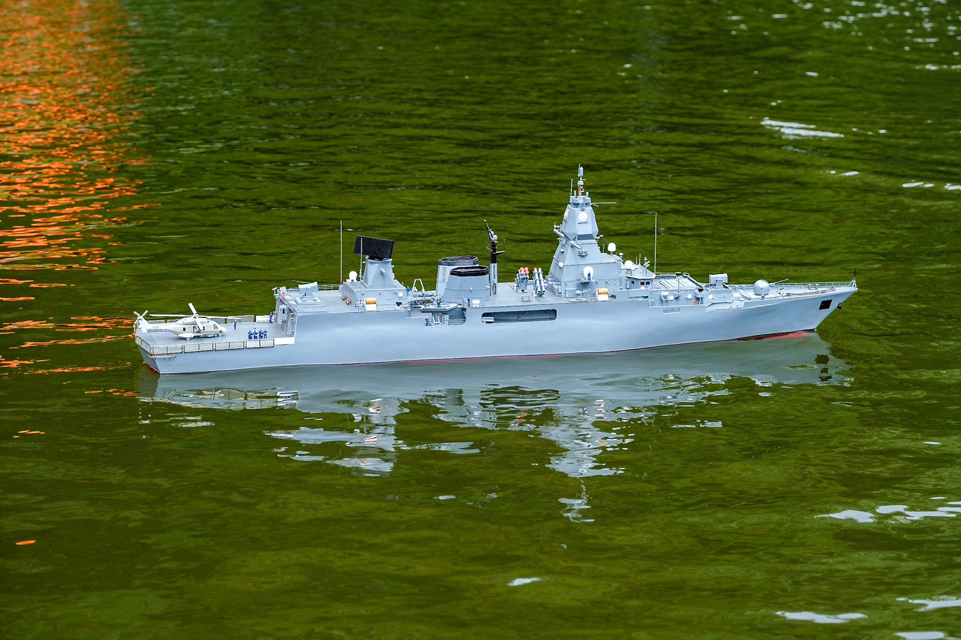 Shippern auf dem Uelfebad