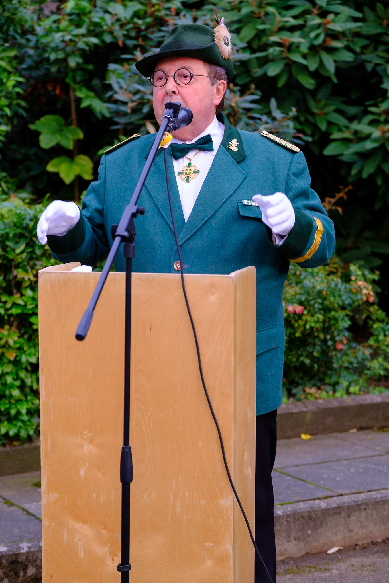 St. Sebastianus Schützenbruderschaft Friesheim ernenn Hans-Peter Nolden die Ehrenpräsidentschaft der Schützenbruderschaft.