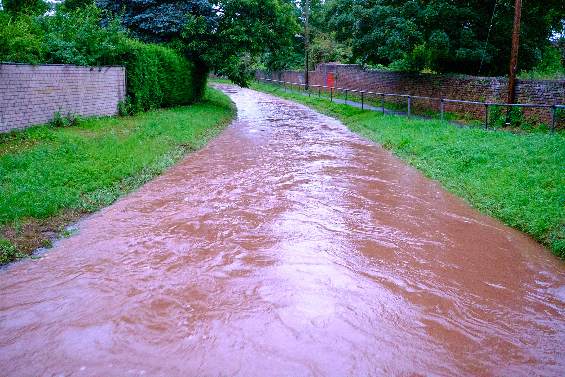 Hochwasser in Erftstadt 2021