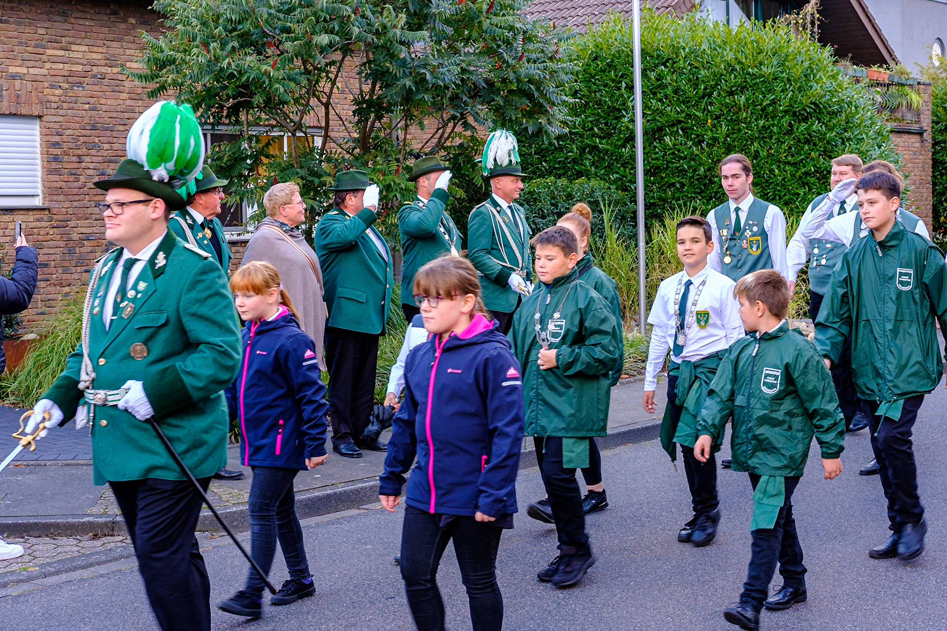 St. Sebastianus Schützenbruderschaft Friesheim ernenn Hans-Peter Nolden die Ehrenpräsidentschaft der Schützenbruderschaft.