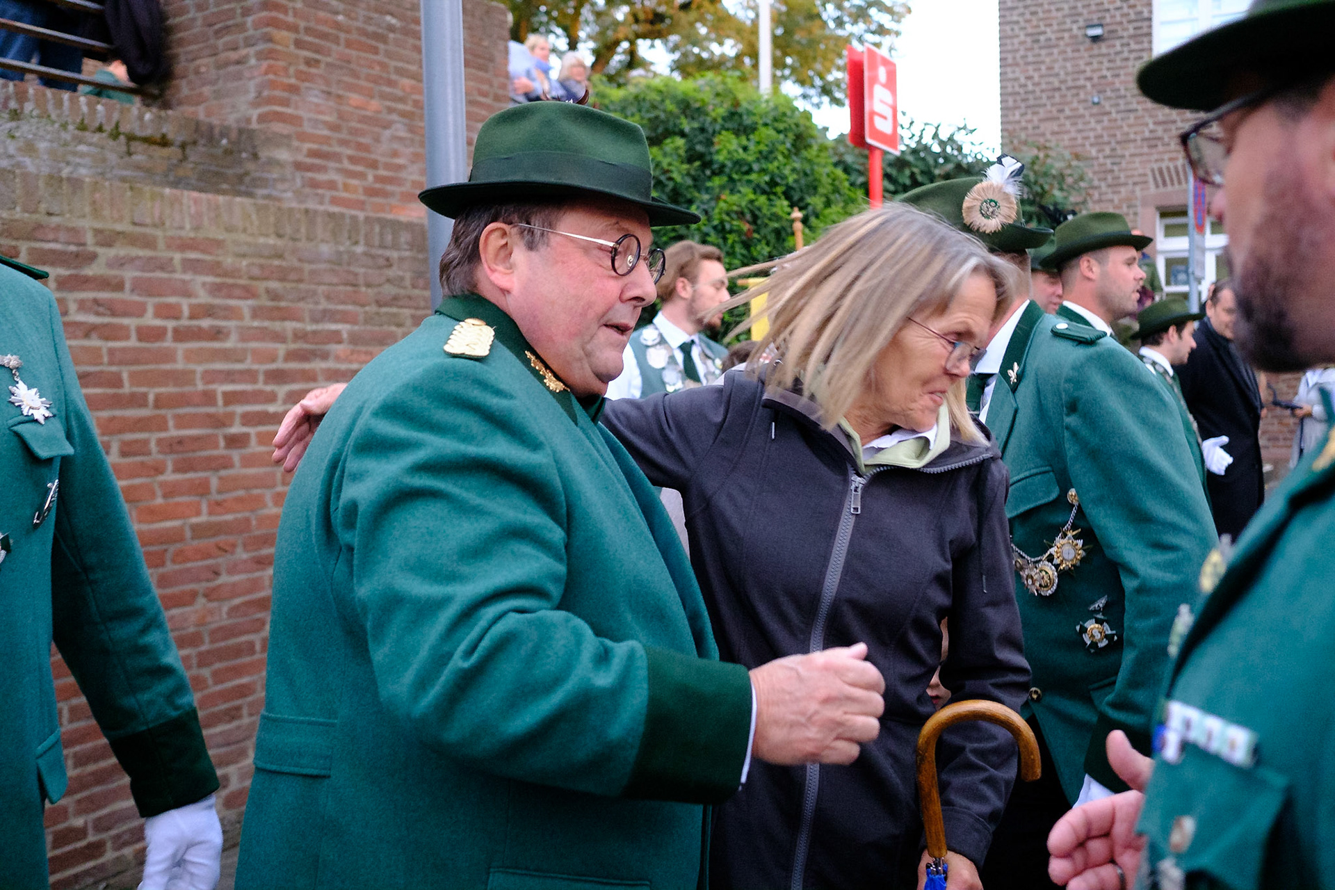 St. Sebastianus Schützenbruderschaft Friesheim ernenn Hans-Peter Nolden die Ehrenpräsidentschaft der Schützenbruderschaft.