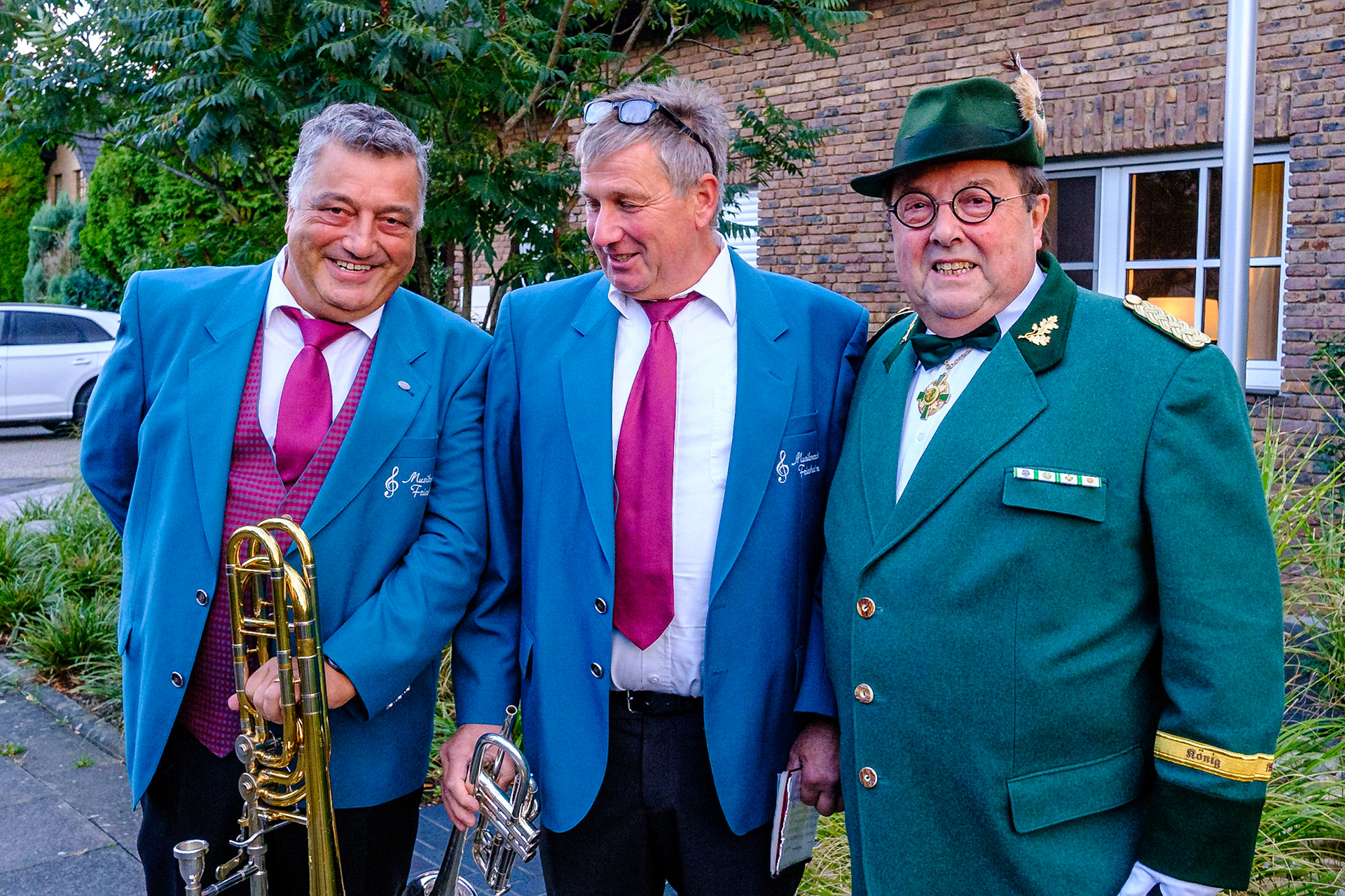 St. Sebastianus Schützenbruderschaft Friesheim ernenn Hans-Peter Nolden die Ehrenpräsidentschaft der Schützenbruderschaft.