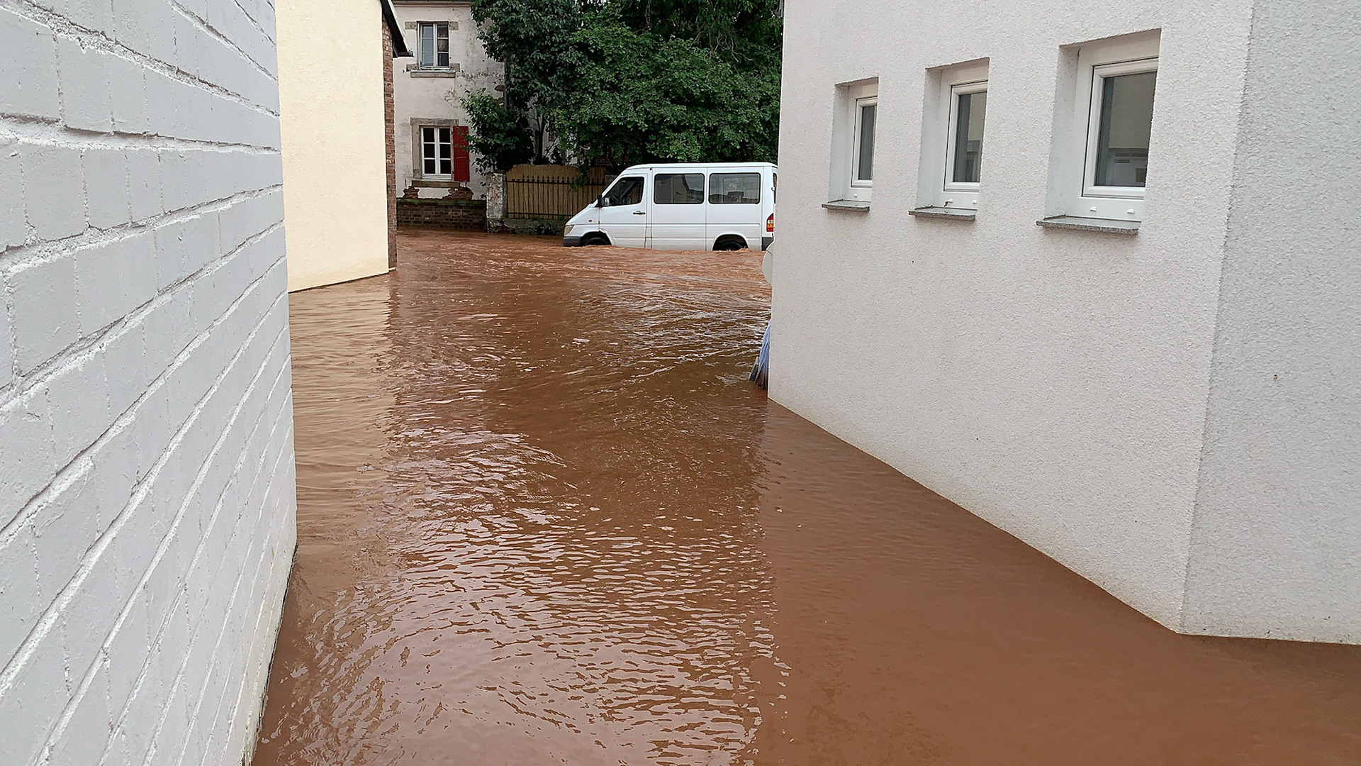 Hochwasser in Erftstadt 2021
