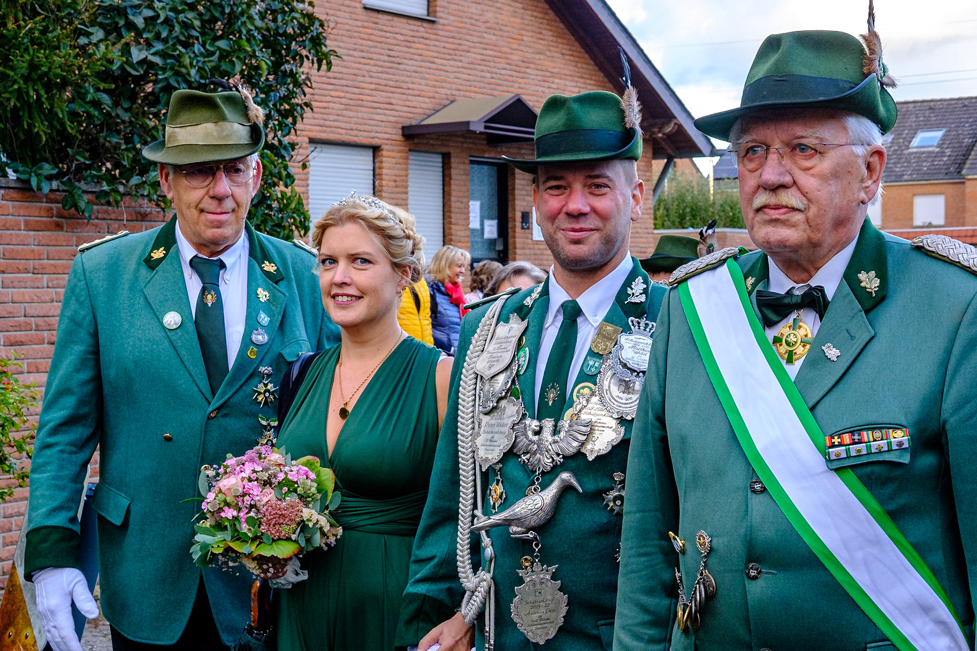 St. Sebastianus Schützenbruderschaft Friesheim ernenn Hans-Peter Nolden die Ehrenpräsidentschaft der Schützenbruderschaft.