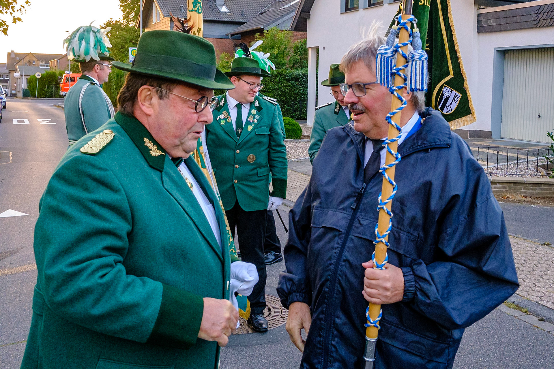 St. Sebastianus Schützenbruderschaft Friesheim ernenn Hans-Peter Nolden die Ehrenpräsidentschaft der Schützenbruderschaft.