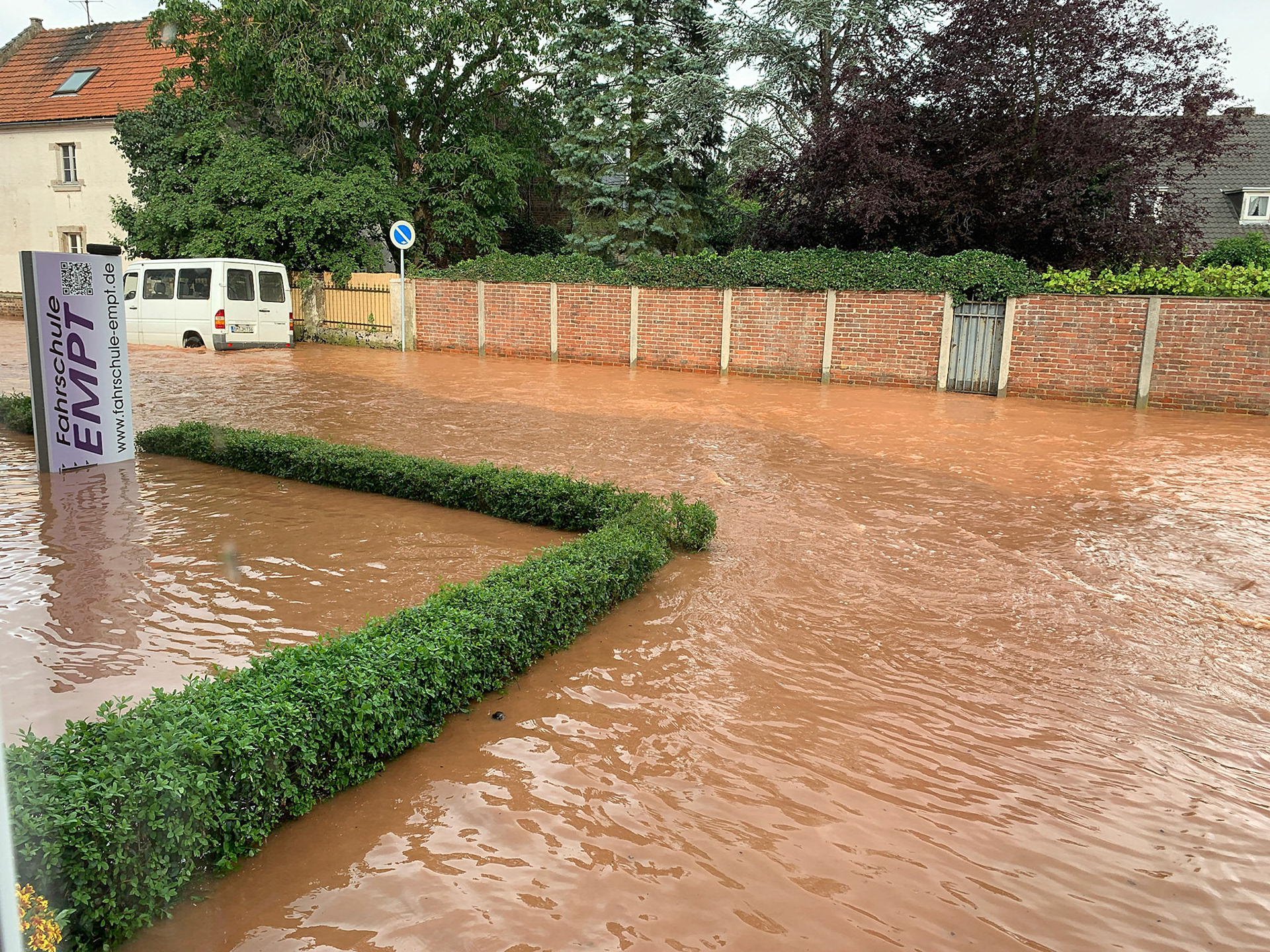 Hochwasser in Erftstadt 2021
