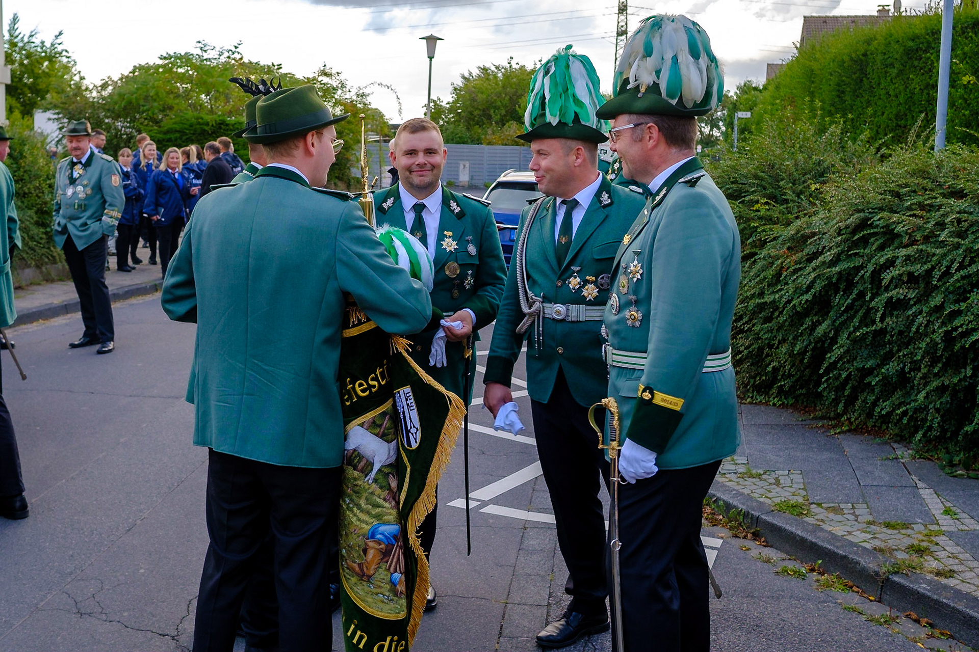 St. Sebastianus Schützenbruderschaft Friesheim ernenn Hans-Peter Nolden die Ehrenpräsidentschaft der Schützenbruderschaft.