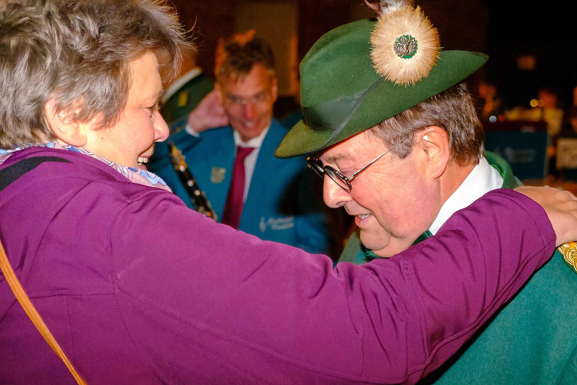 St. Hubertus Schützenbruderschaft Friesheim ernenn Hans-Peter Nolden die Ehrenpräsidentschaft der Schützenbruderschaft.