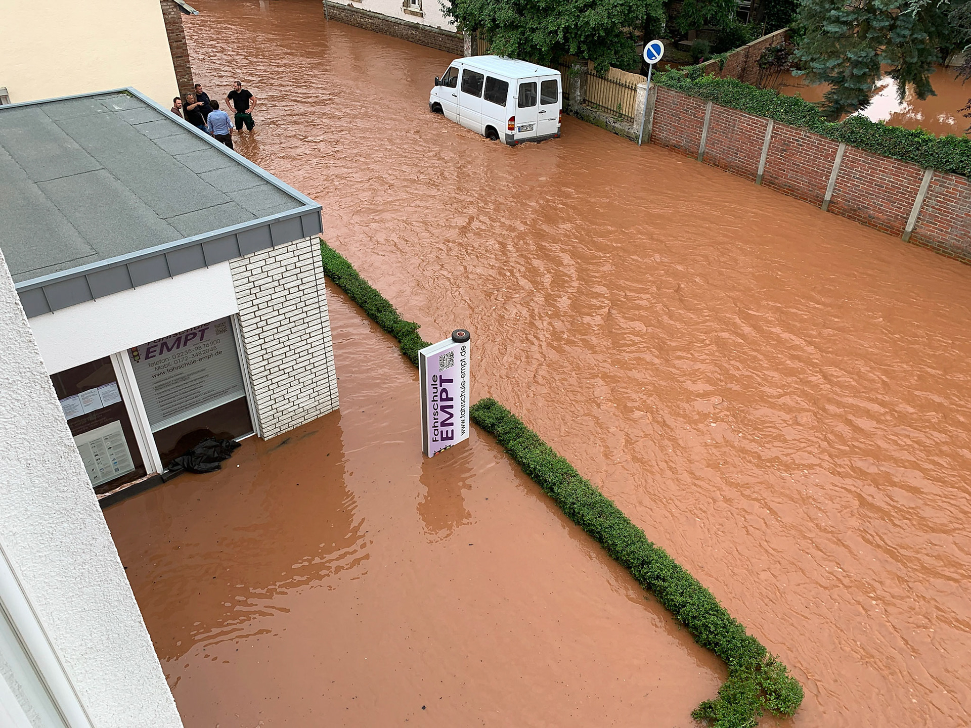 Hochwasser in Erftstadt 2021