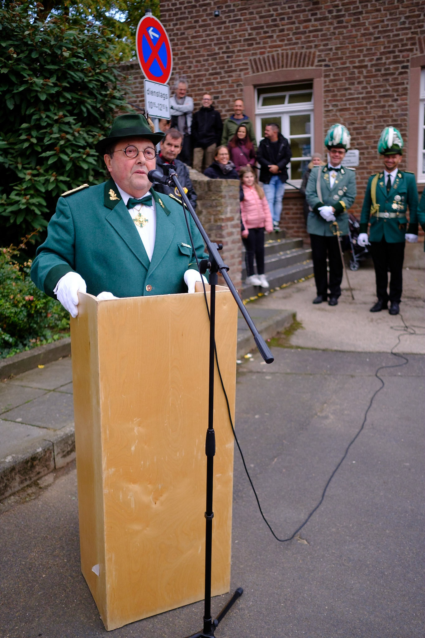 St. Sebastianus Schützenbruderschaft Friesheim ernenn Hans-Peter Nolden die Ehrenpräsidentschaft der Schützenbruderschaft.