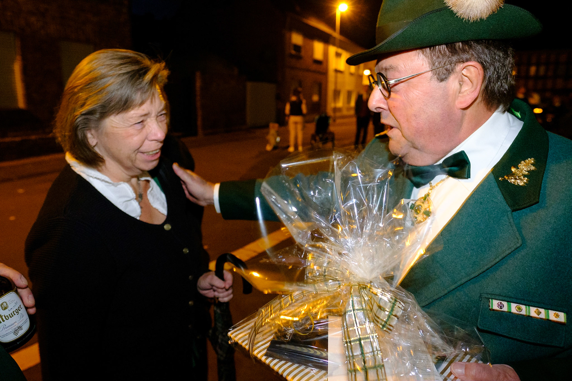 St. Sebastianus Schützenbruderschaft Friesheim ernenn Hans-Peter Nolden die Ehrenpräsidentschaft der Schützenbruderschaft.