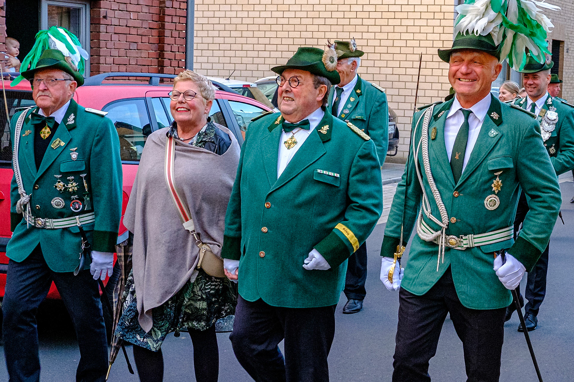 St. Sebastianus Schützenbruderschaft Friesheim ernenn Hans-Peter Nolden die Ehrenpräsidentschaft der Schützenbruderschaft.