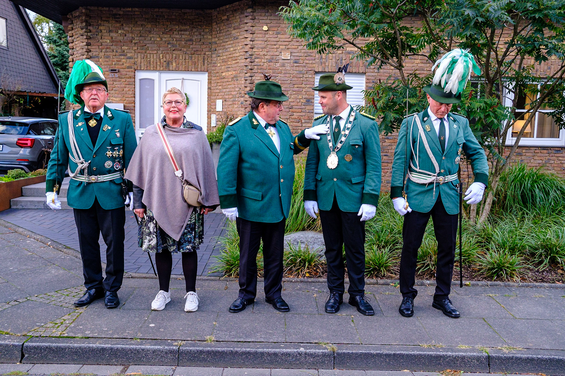St. Sebastianus Schützenbruderschaft Friesheim ernenn Hans-Peter Nolden die Ehrenpräsidentschaft der Schützenbruderschaft.