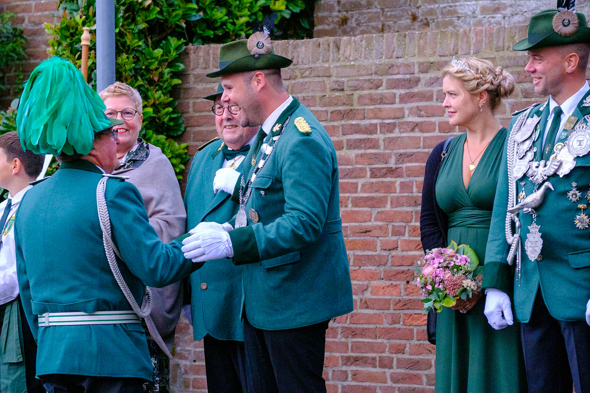 St. Hubertus Schützenbruderschaft Friesheim ernenn Hans-Peter Nolden die Ehrenpräsidentschaft der Schützenbruderschaft.