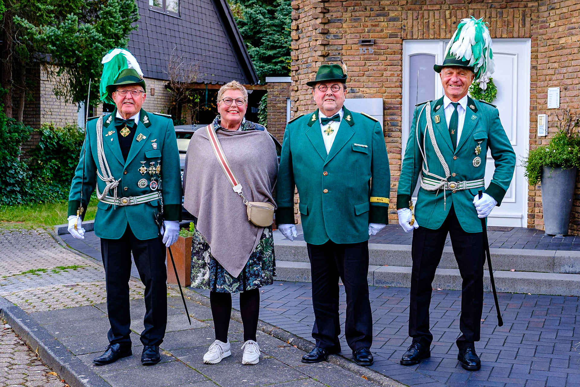St. Sebastianus Schützenbruderschaft Friesheim ernenn Hans-Peter Nolden die Ehrenpräsidentschaft der Schützenbruderschaft.