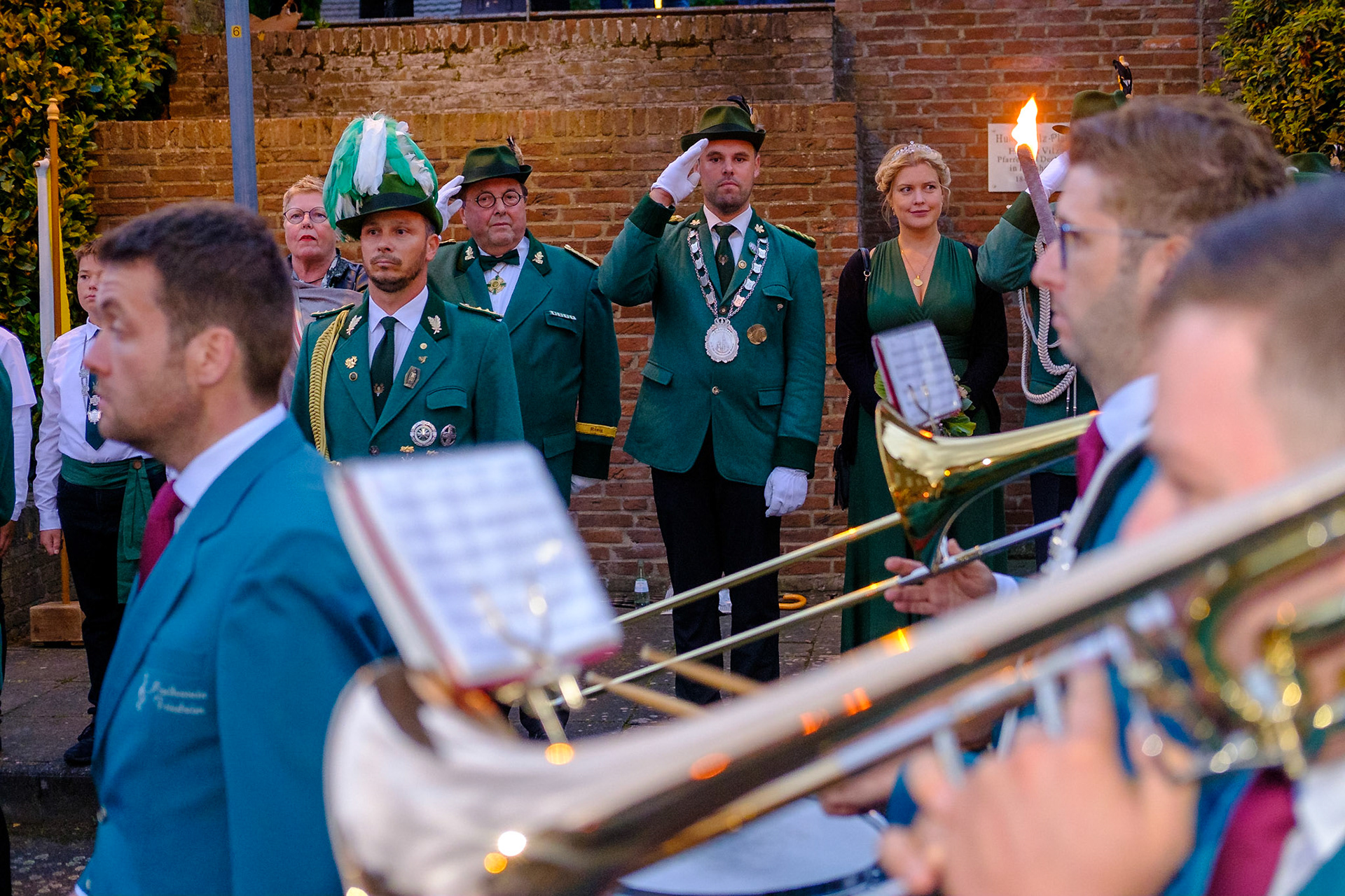 St. Sebastianus Schützenbruderschaft Friesheim ernenn Hans-Peter Nolden die Ehrenpräsidentschaft der Schützenbruderschaft.