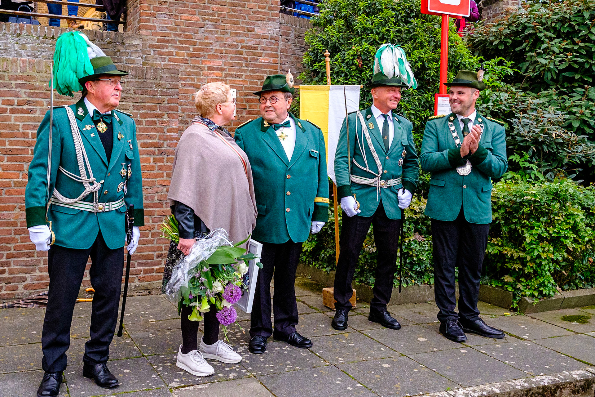 St. Sebastianus Schützenbruderschaft Friesheim ernenn Hans-Peter Nolden die Ehrenpräsidentschaft der Schützenbruderschaft.