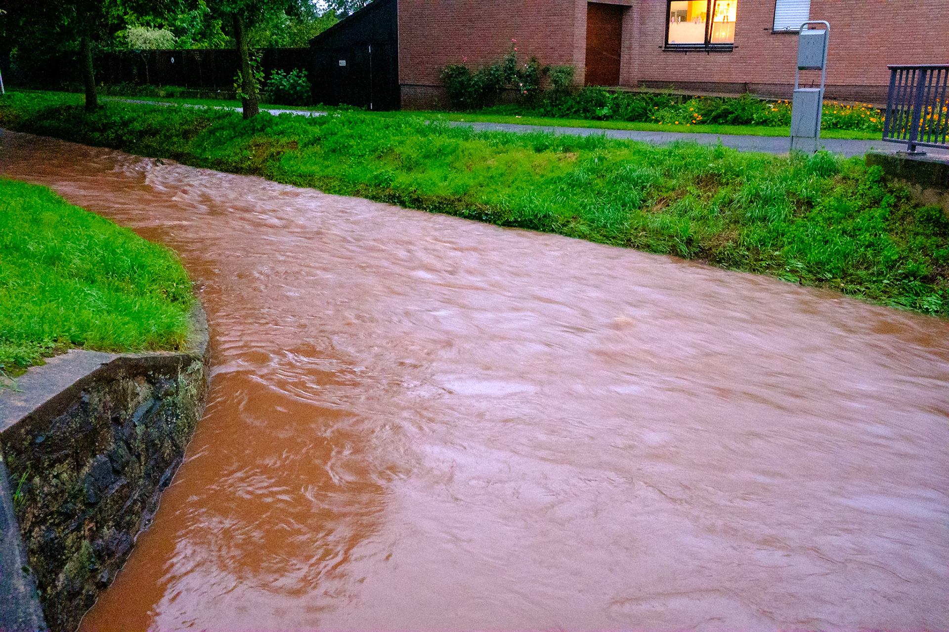 Hochwasser in Erftstadt 2021
