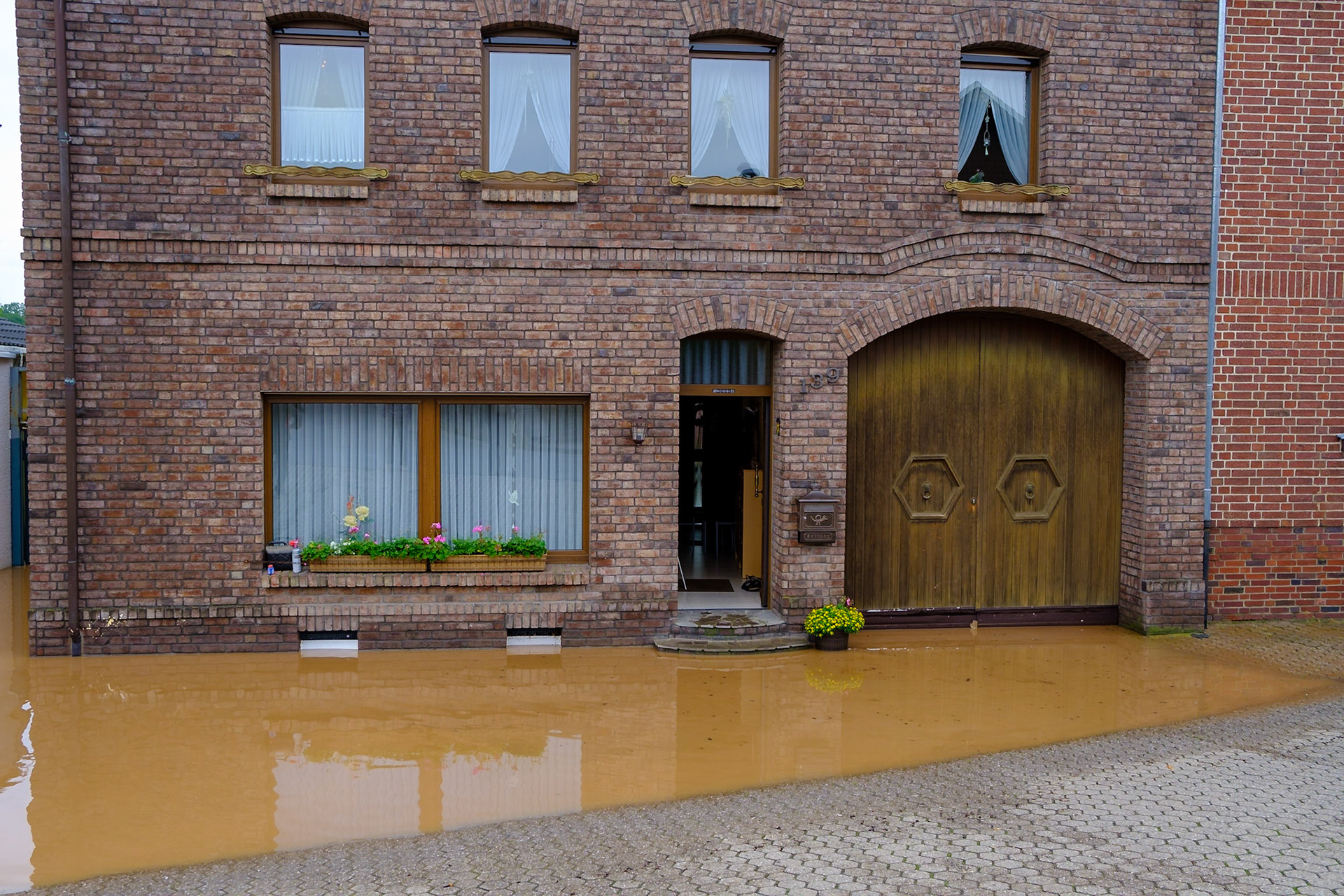 Hochwasser in Erftstadt 2021