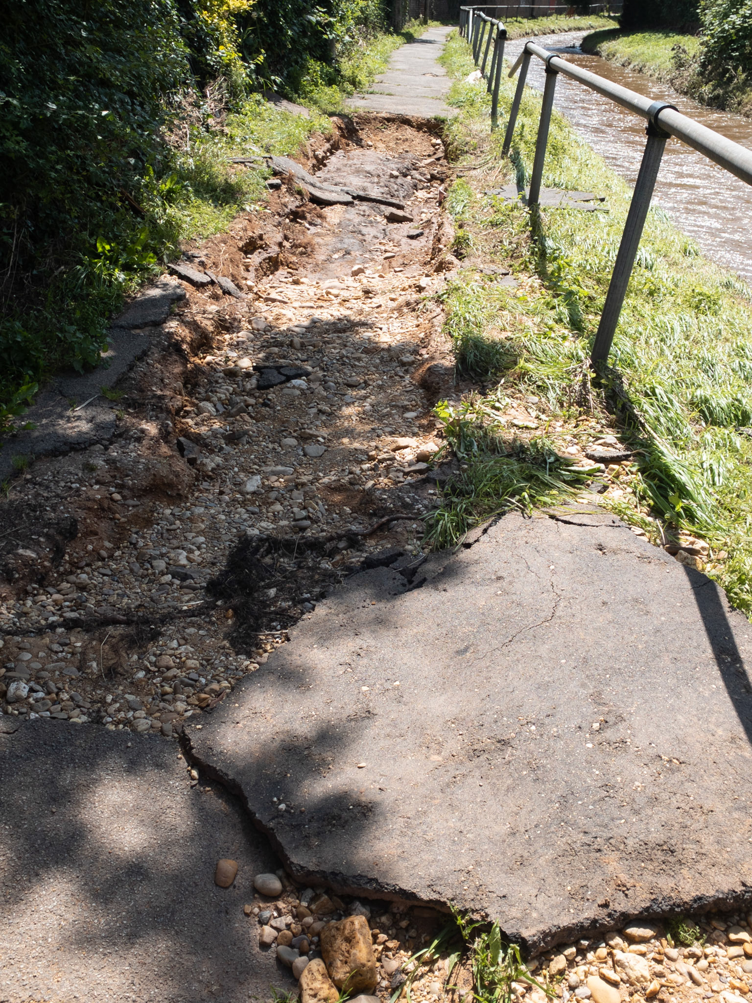 Hochwasser in Erftstadt 2021