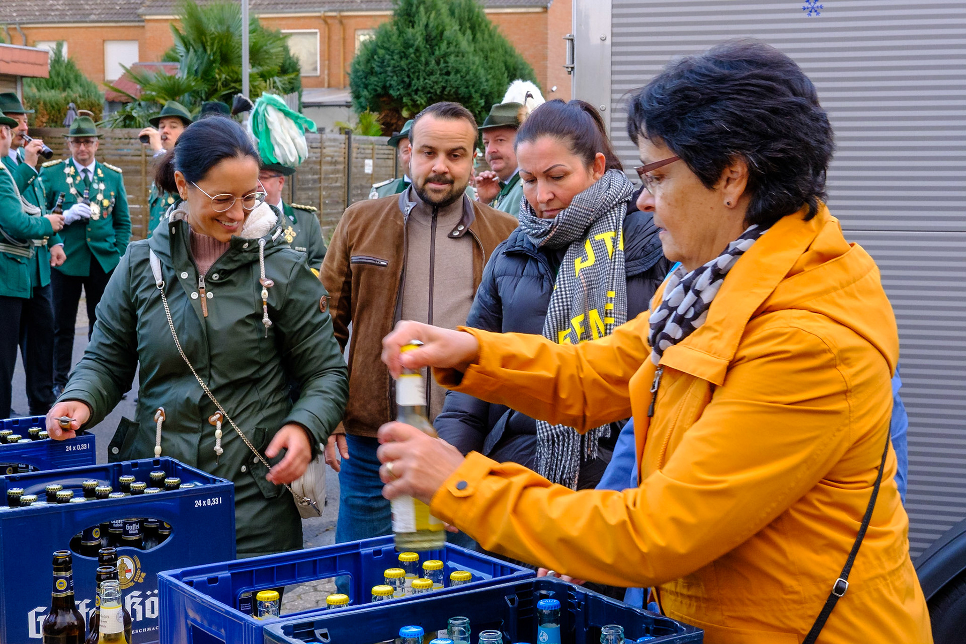 St. Sebastianus Schützenbruderschaft Friesheim ernenn Hans-Peter Nolden die Ehrenpräsidentschaft der Schützenbruderschaft.