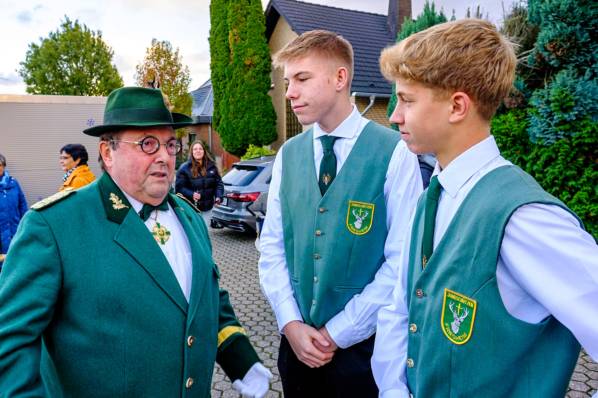 St. Sebastianus Schützenbruderschaft Friesheim ernenn Hans-Peter Nolden die Ehrenpräsidentschaft der Schützenbruderschaft.
