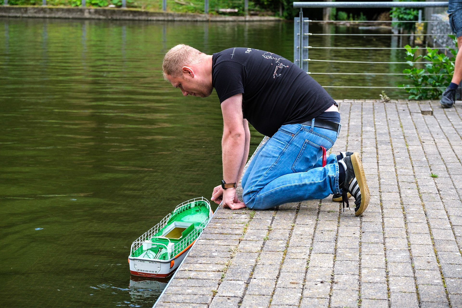 Shippern auf dem Uelfebad