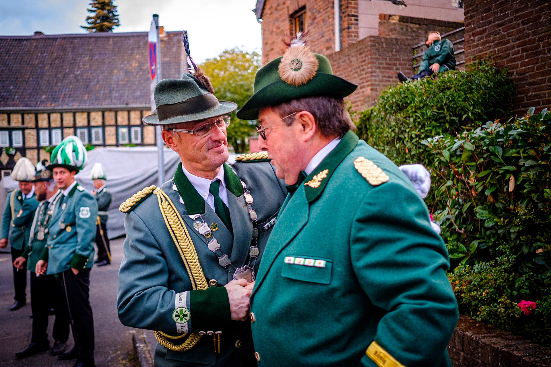 St. Sebastianus Schützenbruderschaft Friesheim ernenn Hans-Peter Nolden die Ehrenpräsidentschaft der Schützenbruderschaft.