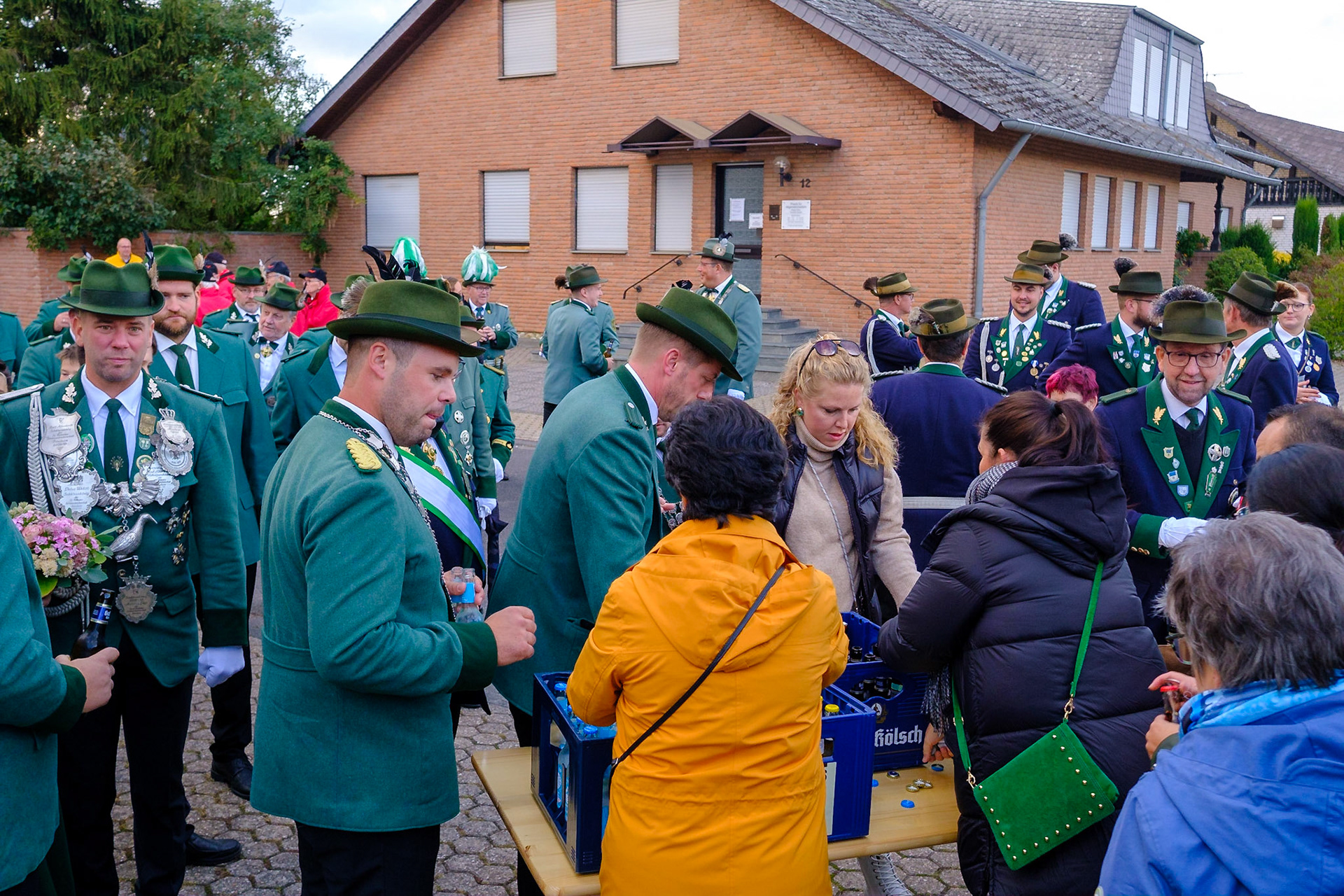 St. Sebastianus Schützenbruderschaft Friesheim ernenn Hans-Peter Nolden die Ehrenpräsidentschaft der Schützenbruderschaft.