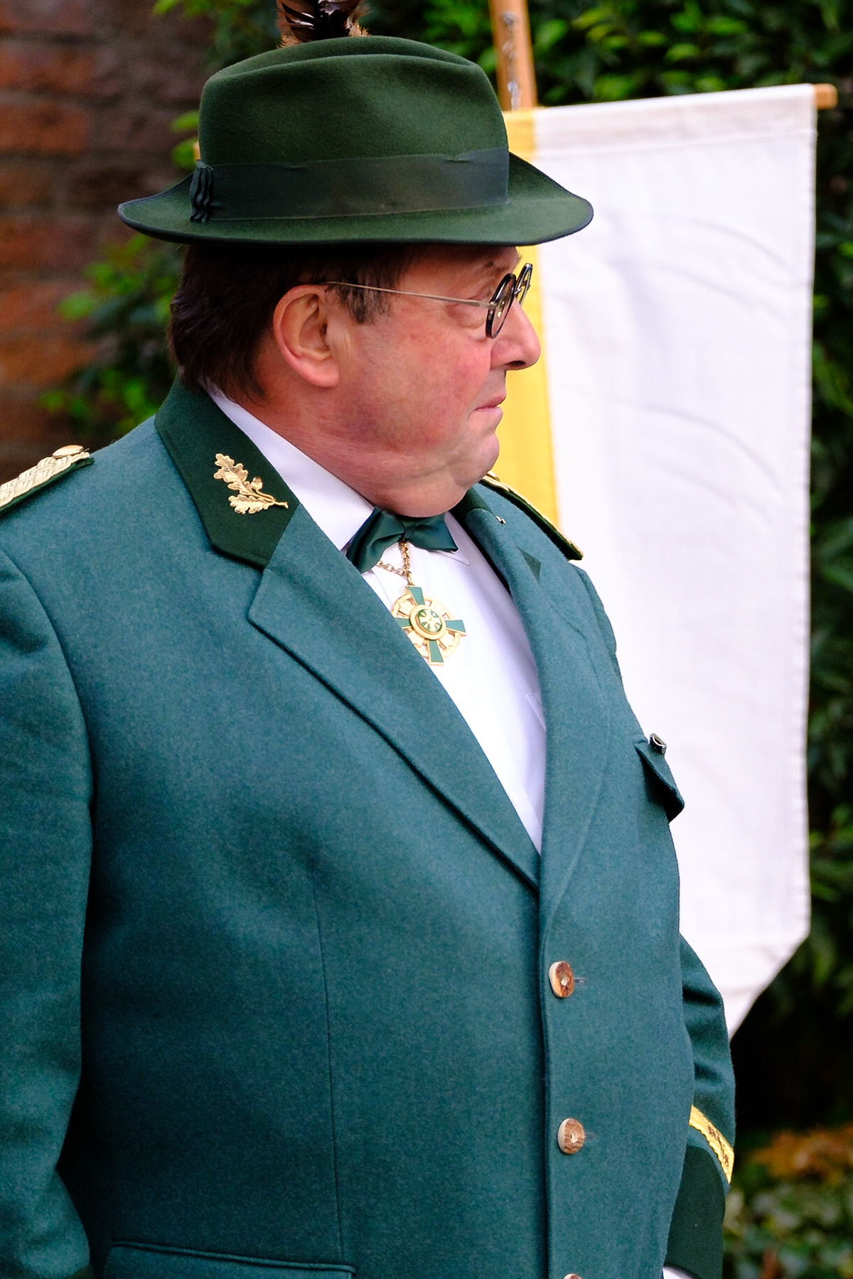 St. Sebastianus Schützenbruderschaft Friesheim ernenn Hans-Peter Nolden die Ehrenpräsidentschaft der Schützenbruderschaft.