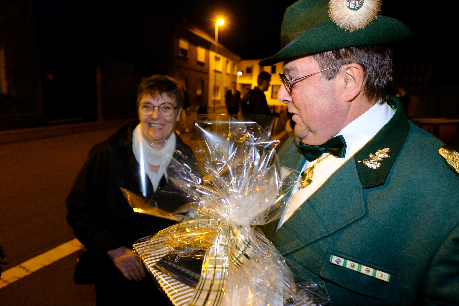 St. Sebastianus Schützenbruderschaft Friesheim ernenn Hans-Peter Nolden die Ehrenpräsidentschaft der Schützenbruderschaft.