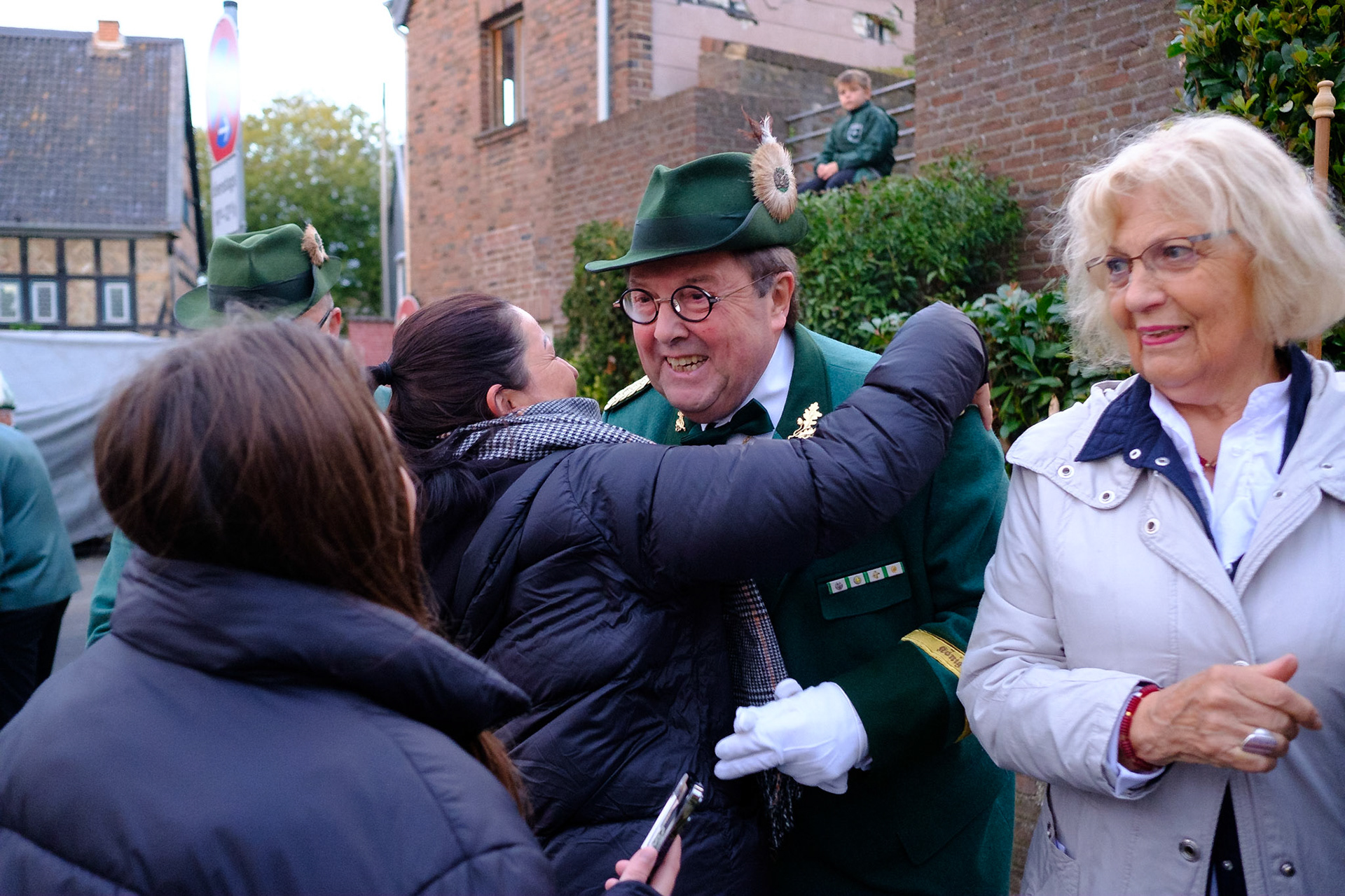 St. Sebastianus Schützenbruderschaft Friesheim ernenn Hans-Peter Nolden die Ehrenpräsidentschaft der Schützenbruderschaft.